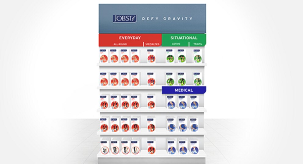 Image of a well-organised shelf