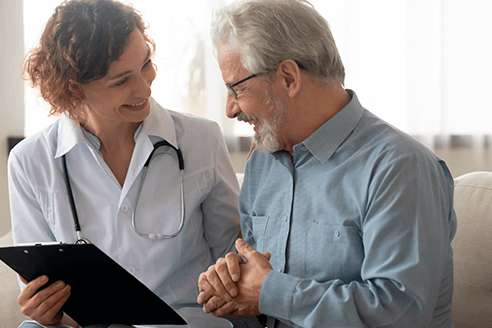 Visita al urólogo, cáncer de próstata