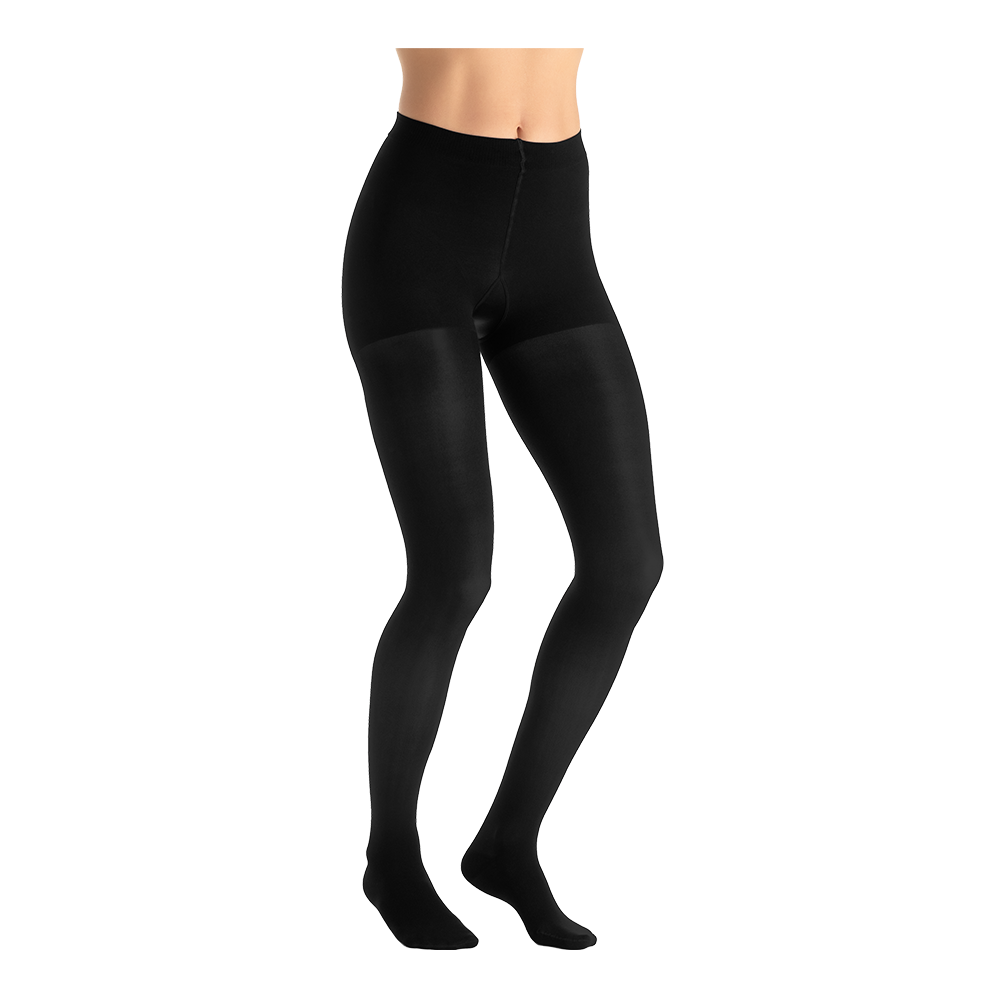 JOBST UltraSheer WH Black ClosedToe